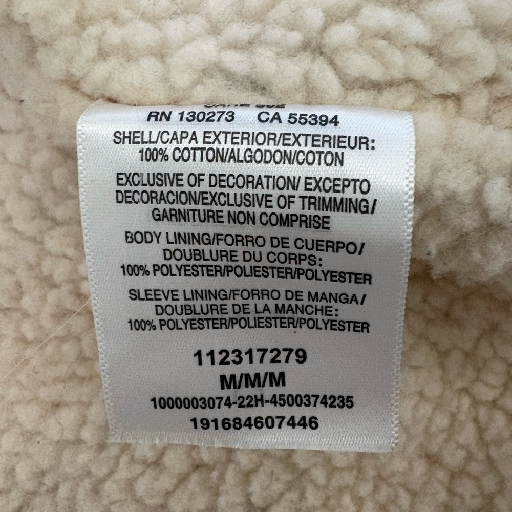 Aztec Patterned Sherpa Lined Jacket - image 5